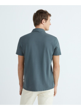 Polo Armani Exchange hombre verde grisáceo 3DZFAB
