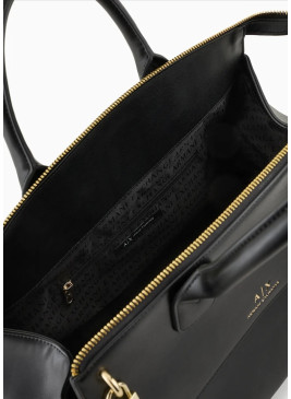 Bolso Armani Exchange negro detalle candado 949162