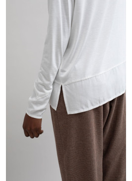 Camiseta Mus&Bombon blanca manga larga Caya