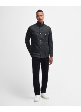 Barbour International DUKE WAX JACKET verde