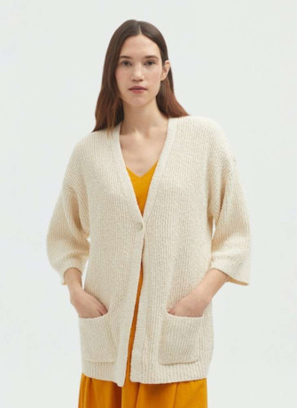 Chaqueta mujer Nice Things WKS004 Beige
