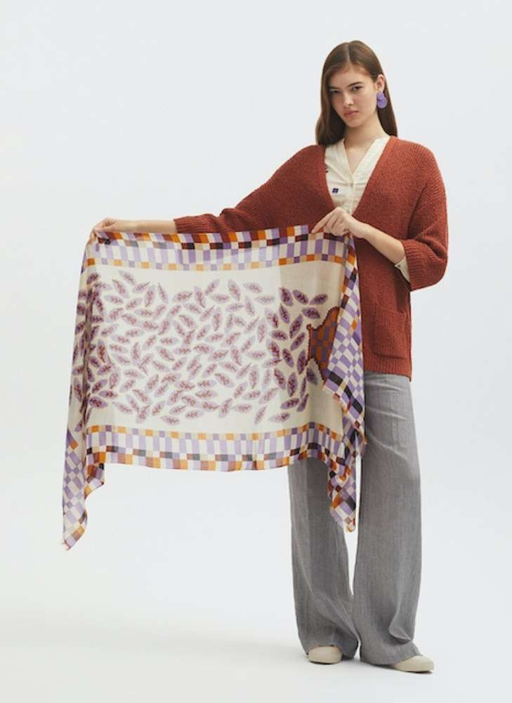 Fular Nice Things WFS011 Lila - Moreno