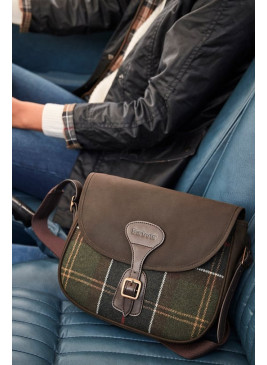 Bolso Barbour Whitley Tartan Crossbody bag classic tartan cuadros verdes