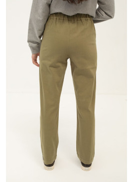 Pantalón Mus&Bombon verde Colunga de mujer