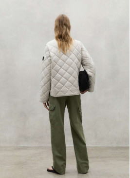 Chaqueta mujer ECOALF Musa Beige