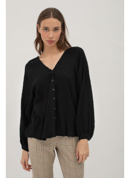 Camisa Mus&Bombon negra...