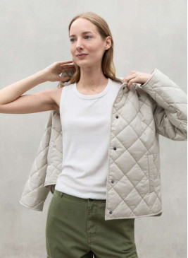 Chaqueta mujer ECOALF Musa Beige