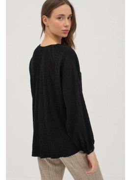 Camisa Mus&Bombon negra oversize Isna