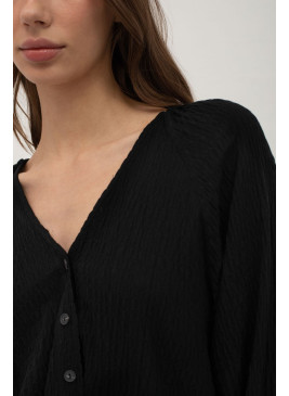 Camisa Mus&Bombon negra oversize Isna