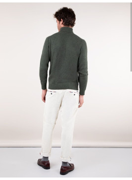 Jersey El Ganso cuello cisne verde