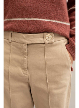 Pantalón beige Mus&Bombon mujer Covelas