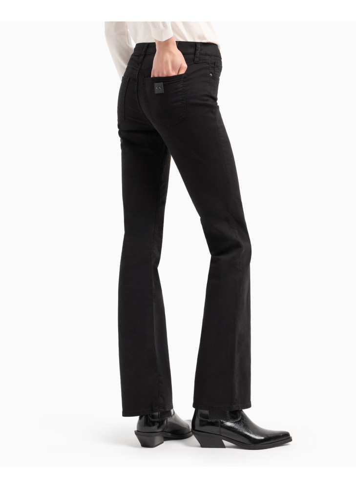 Pantalón Armani Exchange negro campana de mujer negro 6DYJ65