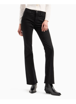Pantalón Armani Exchange negro campana de mujer negro 6DYJ65