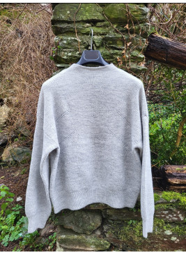 Jersey gris de mujer