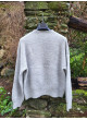 Jersey gris de mujer