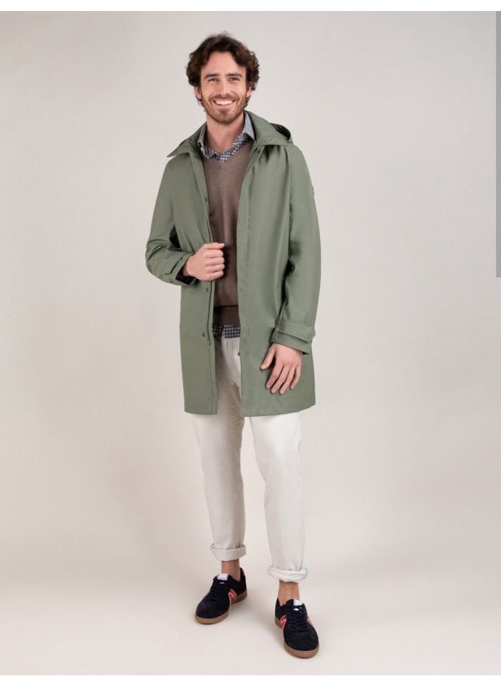 Gabardina El Ganso verde de hombre
