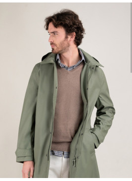 Gabardina El Ganso verde de hombre