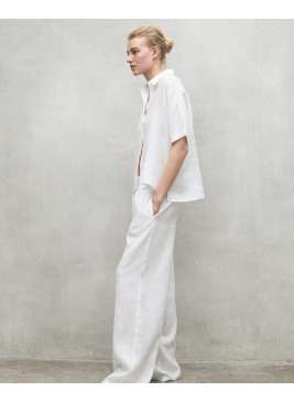 Camisa ECOALF MELANIA blanca de mujer