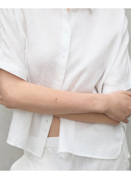 Camisa ECOALF MELANIA blanca de mujer