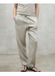 Pantalón ECOALF INDI de lino de mujer