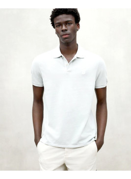 Polo ECOALF TEDAN blanco de...