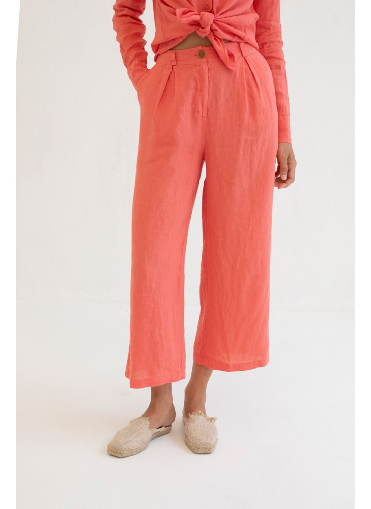 Pantalón Mus&Bombon de lino Dumian de mujer