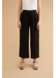 Pantalón Mus&Bombon negro de lino Dumian de mujer