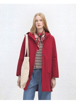 Trench Nice Things roja con...