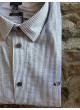 Camisa Armani Exchange de rayas azul grisáceo XM000439