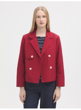 Chaqueta Nice Things roja de mujer WWY138