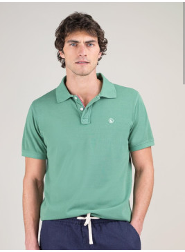 Polo El Ganso verde de hombre