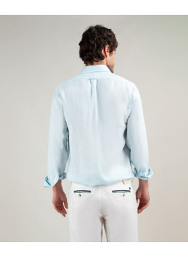 Camisa EL GANSO de lino agua de hombre