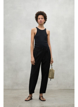 Pantalón ECOALF GALA negro de mujer