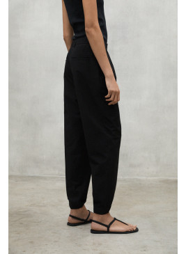 Pantalón ECOALF GALA negro de mujer