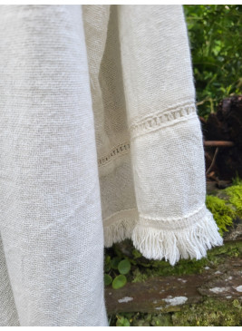 Chaqueta de algodón cruda de mujer