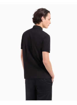 Polo Armani Exchange negro 8NZF91 de hombre