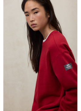 Sudadera ECOALF STORM otoño-invierno 2025-26 roja