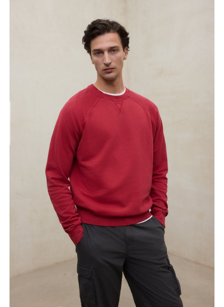 Sudadera ECOALF BERJA roja de hombre