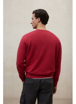 Sudadera ECOALF BERJA roja de hombre