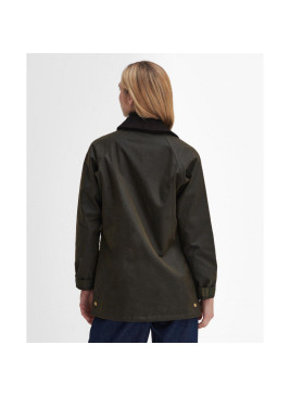 Barbour Acorn Wax Jacket olive verde de mujer