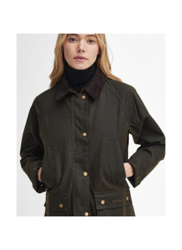 Barbour Acorn Wax Jacket olive verde de mujer