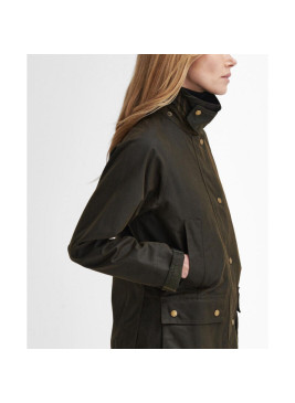 Barbour Acorn Wax Jacket olive verde de mujer