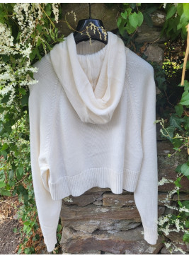 Jersey Armani Exchange corto con capucha XW000767 de mujer