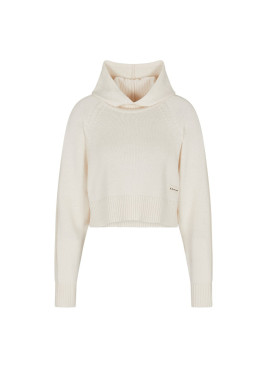 Jersey Armani Exchange corto con capucha XW000767 de mujer