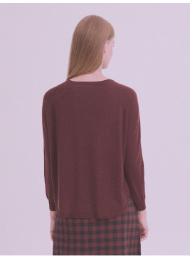 Jersey Nice Things caramelo WKV033 de mujer