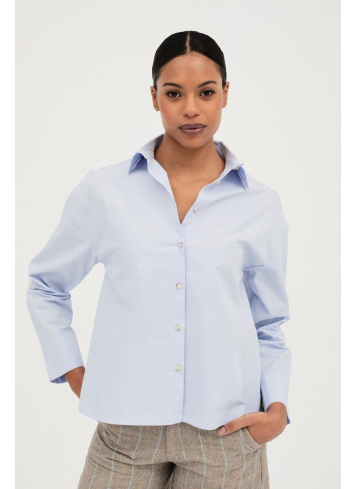 Camisa Mus&Bombon azul RICHMOND de mujer