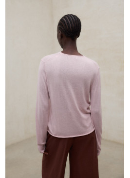 Jersey ECOALF Milo rosa de mujer