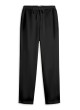 Pantalón ECOALF Indi negro de lino de mujer