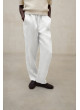 Pantalón ECOALF Indi blanco de lino