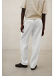 Pantalón ECOALF Indi blanco de lino